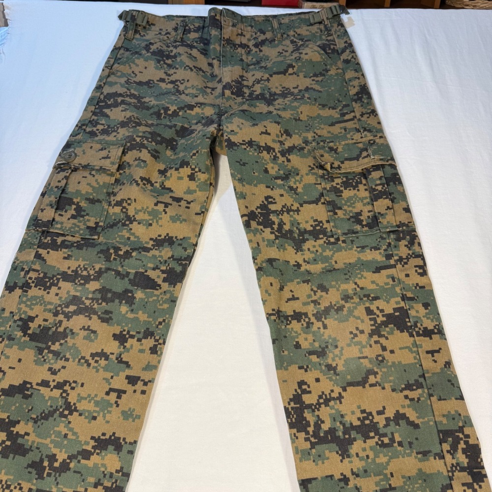 ROTHCO Kids Camouflage Military Cargo Pants Digital Woodland XL‎ NEW